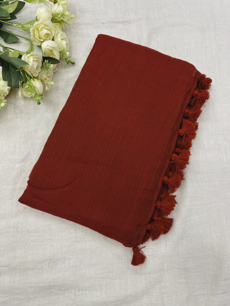 Rustic Mulmul Saree