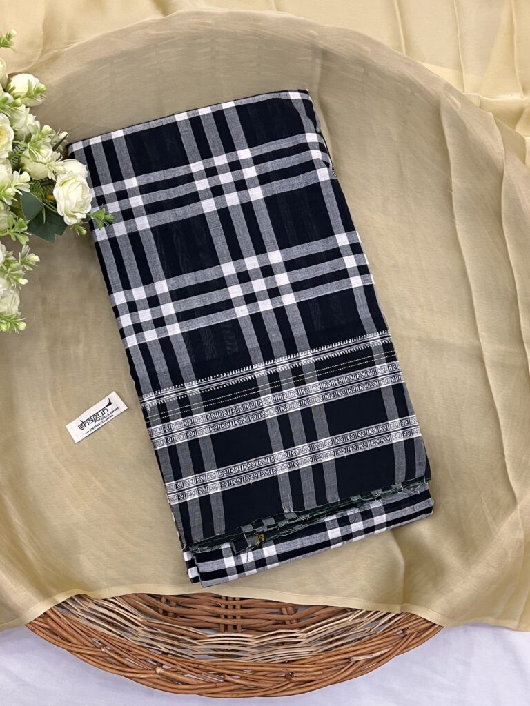 Black White Checks Gayathri Ilkal