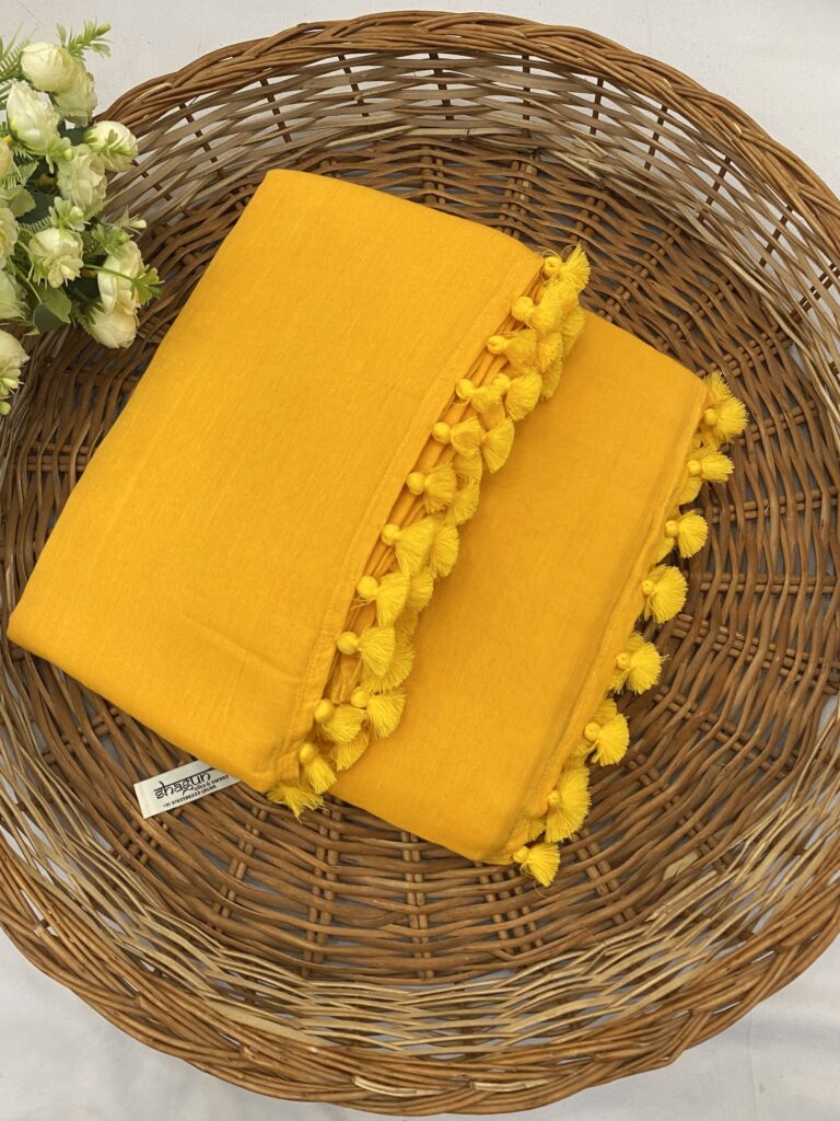 Mango Mastani Mulmul Saree