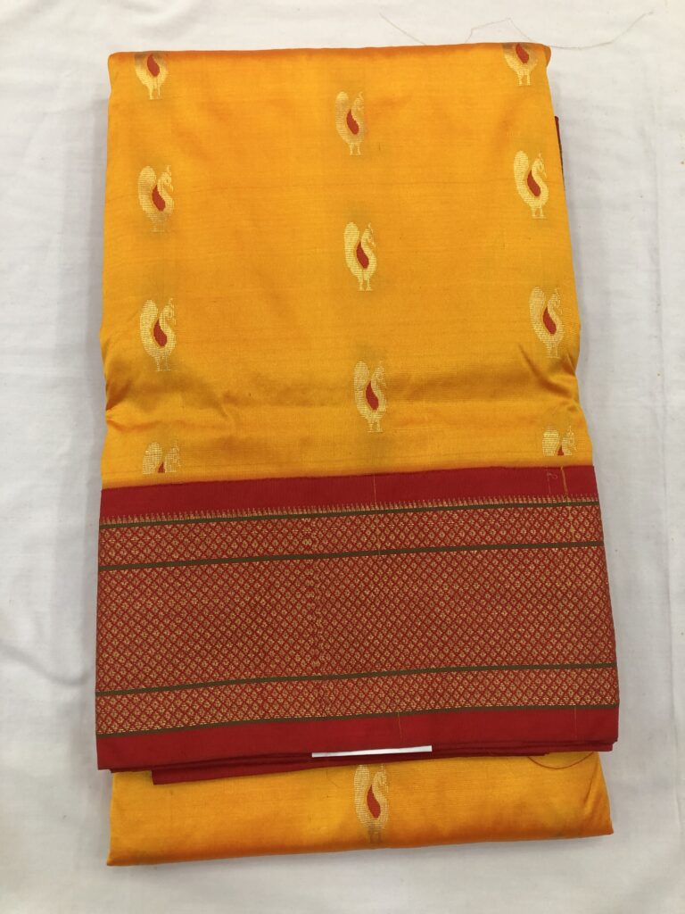Sai Meena Peacock Paithani Silk Saree 006