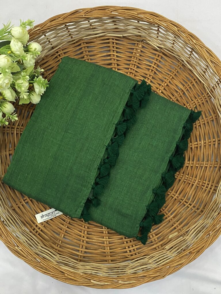 Go Green Mulmul Saree
