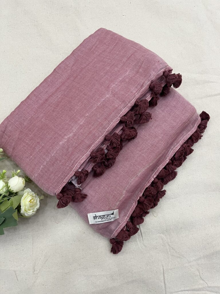 Pyaza Mulmul Saree