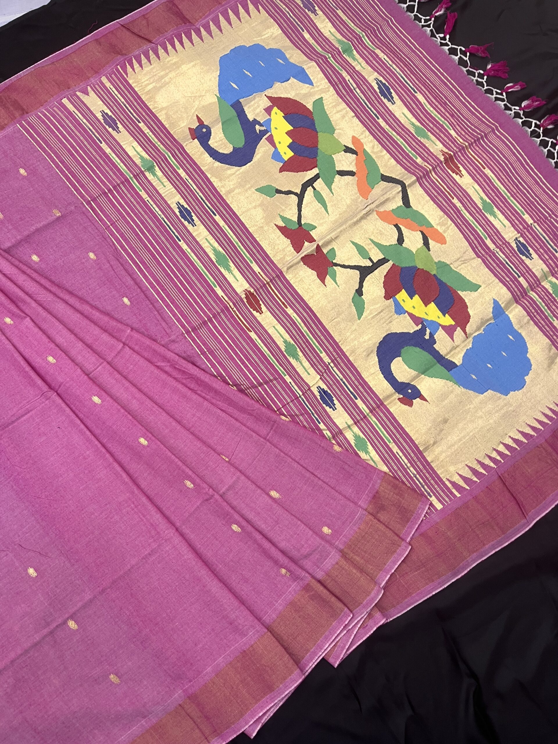 Wedding Wear Pure Paithani Silk Saree at Rs.15500/Piece in yeola offer by  Ram Agencies