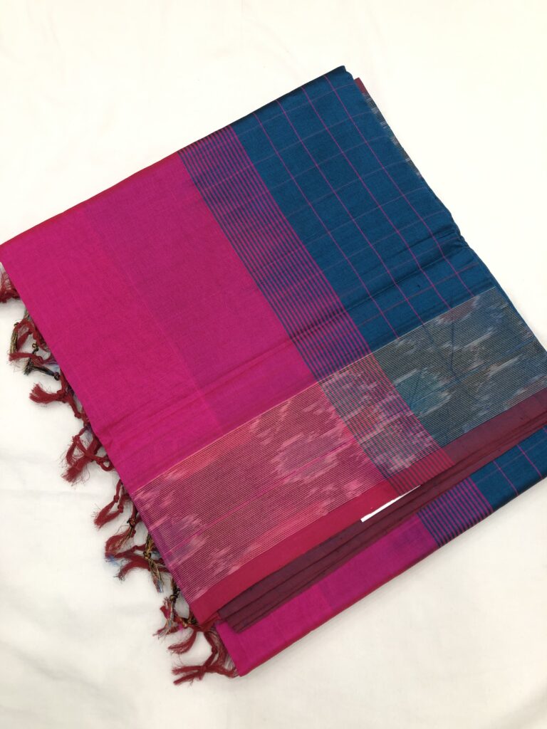 Morpankhi By Rani Pink Checks