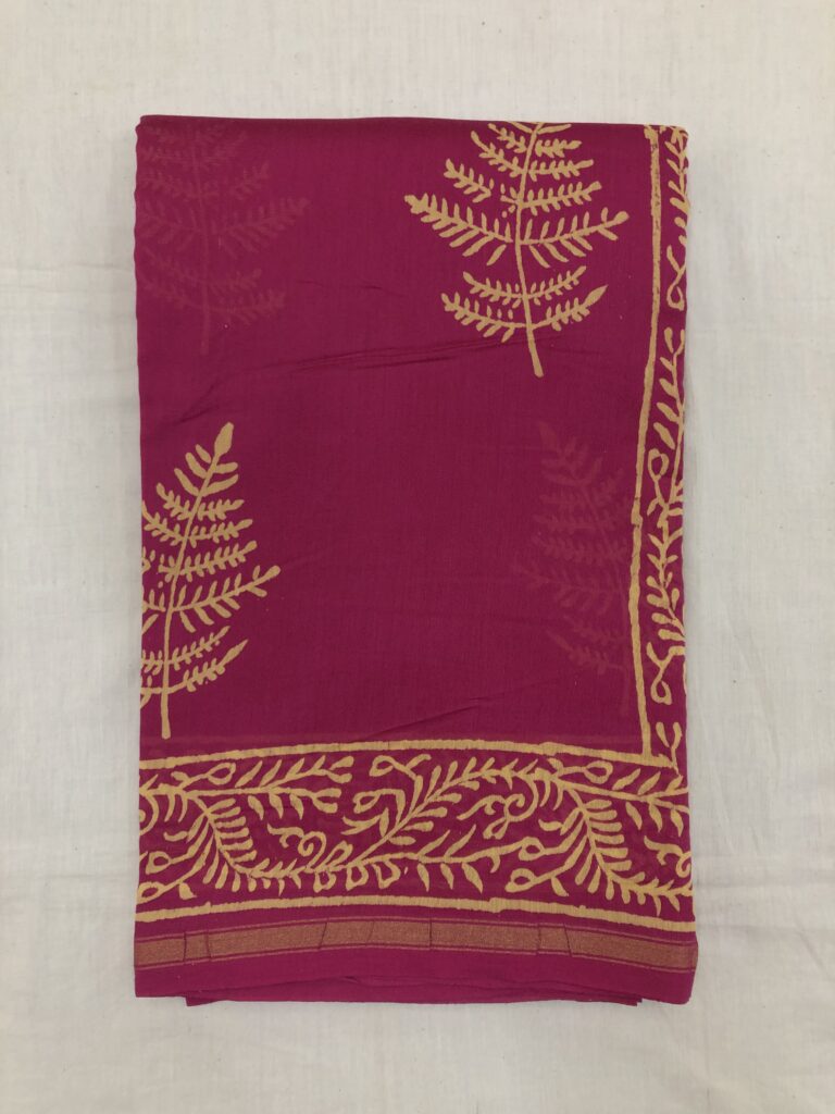 Chanderi Cotton Saree 017