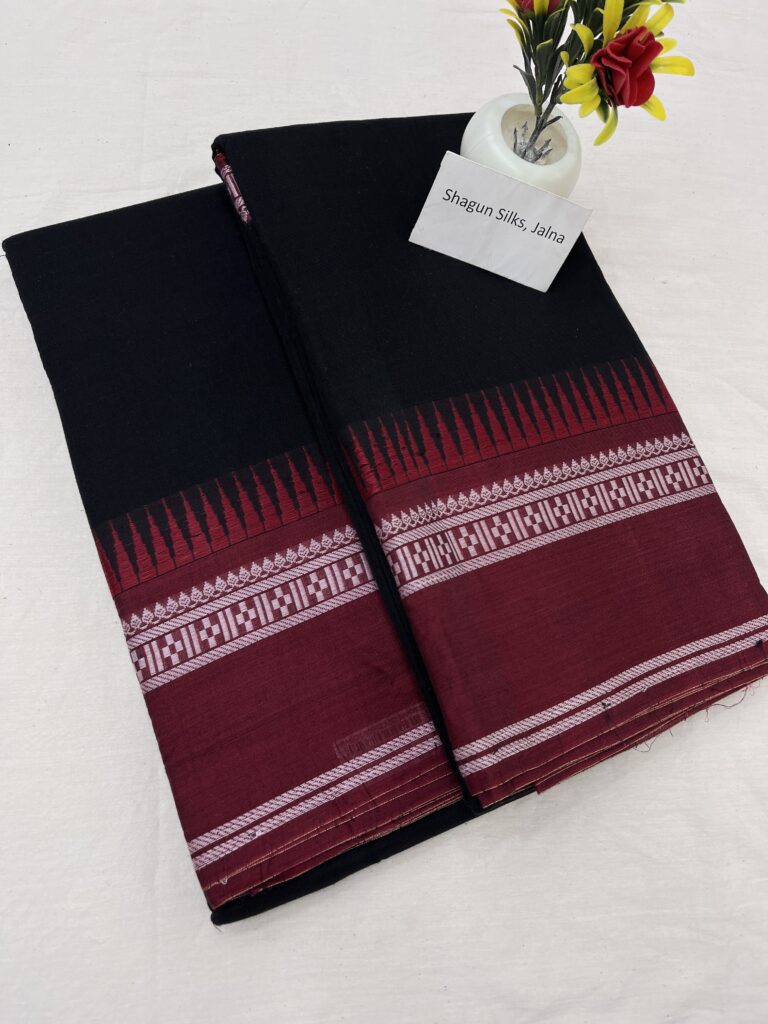 Bentex Temple Narayanpet Cotton Saree 04