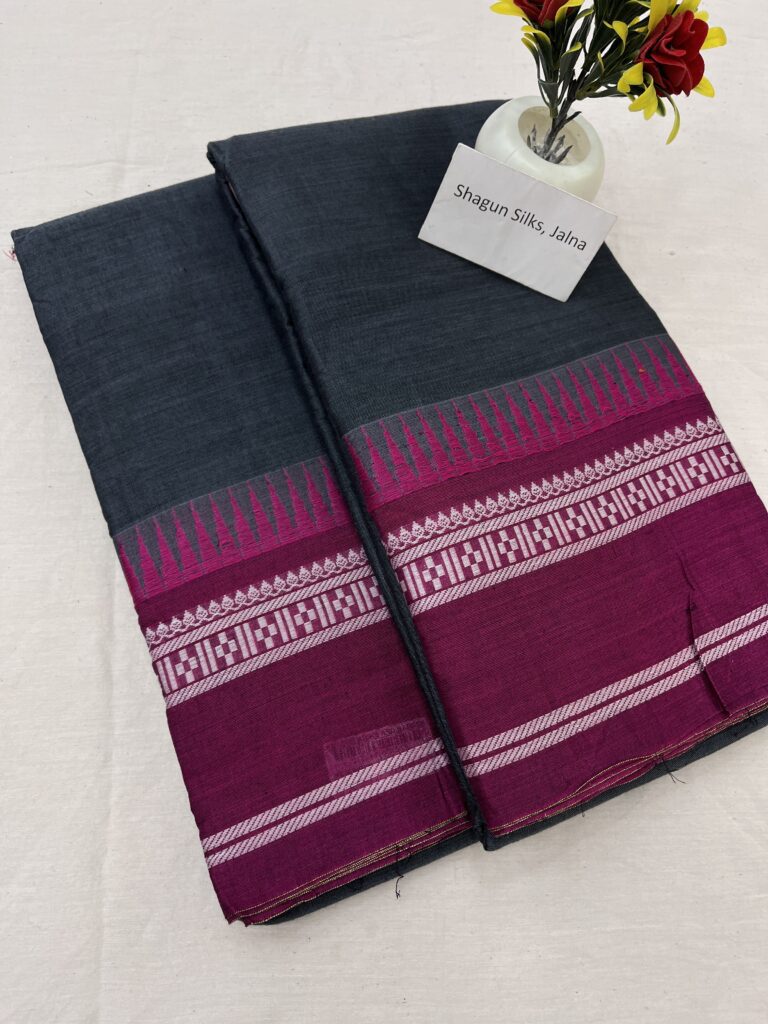 Bentex Temple Narayanpet Cotton Saree 05