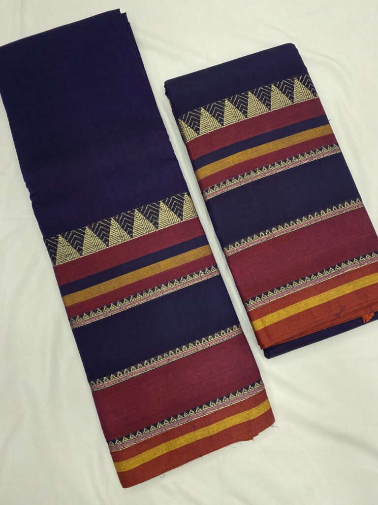 Big Border Bhagyanagar Cotton Saree 05
