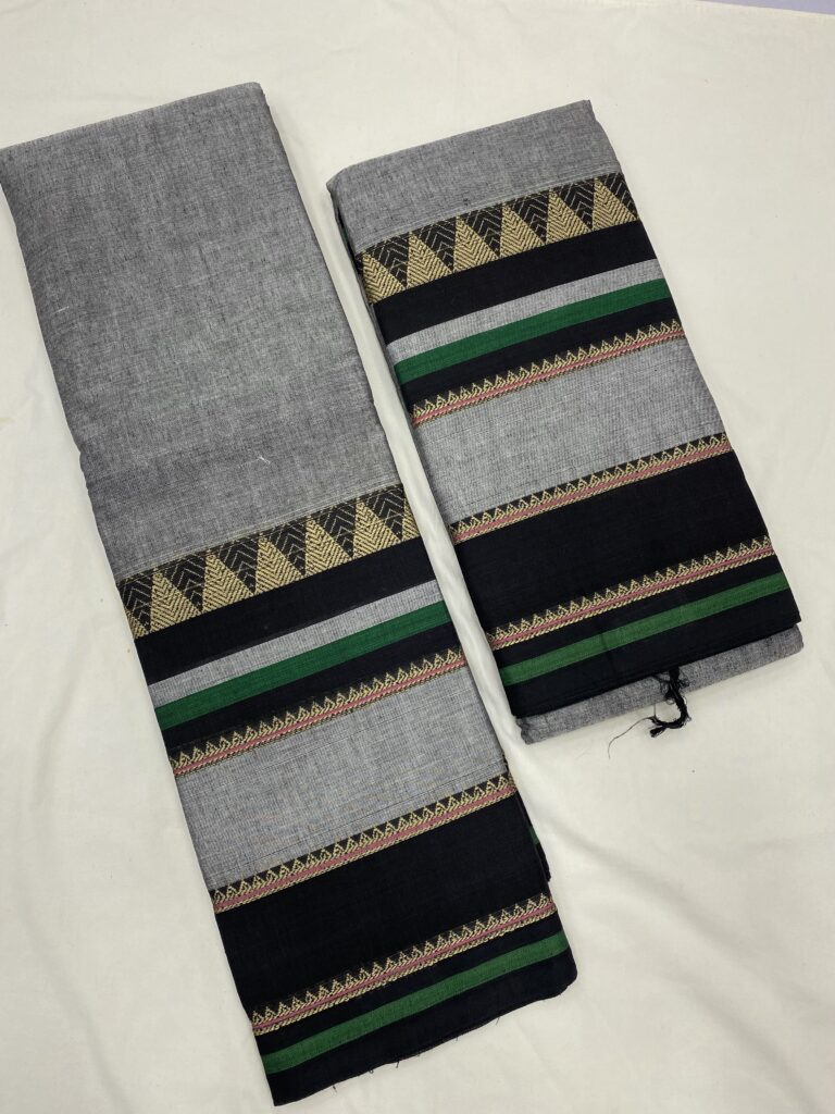 Big Border Bhagyanagar Cotton Saree 06