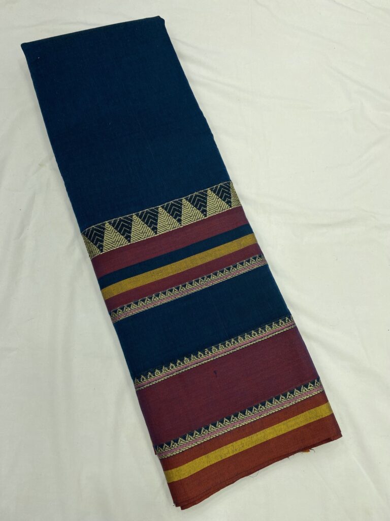 Big Border Bhagyanagar Cotton Saree 09