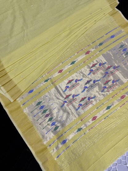 Cotton Paithani Double Pallu Saree 26