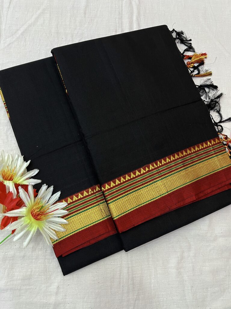 Black Thode Paras Ilkal Saree