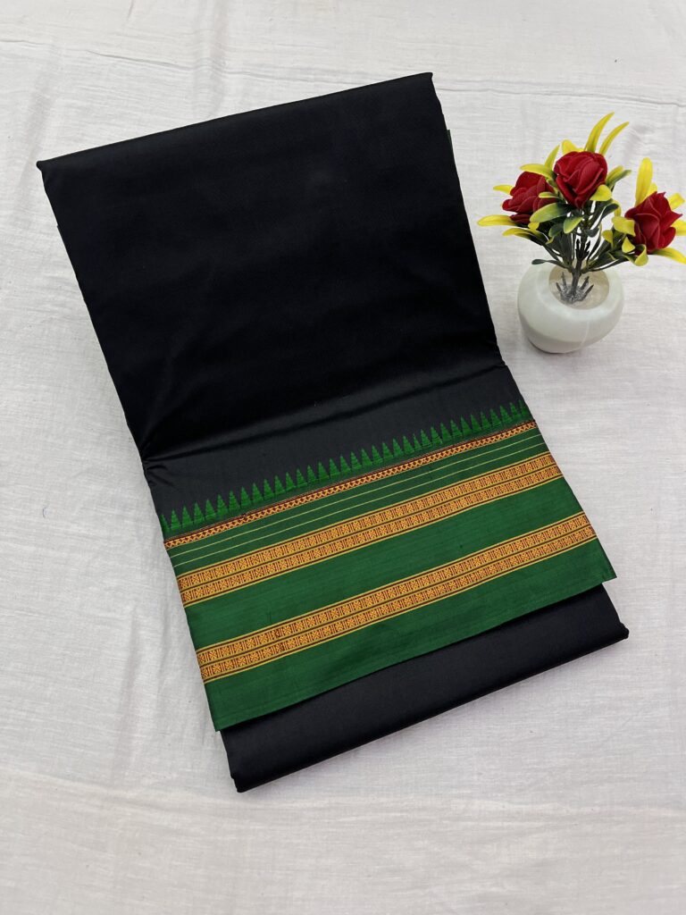Narayanpet Pure Silk Plain Saree 20