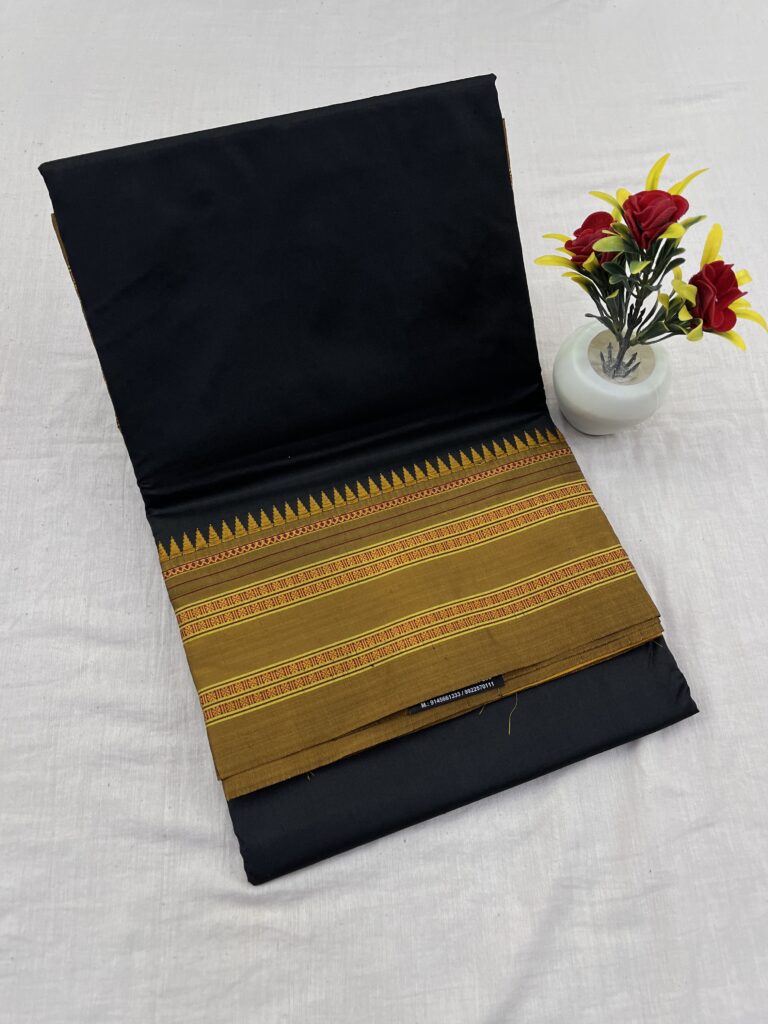 Narayanpet Pure Silk Plain Saree 22