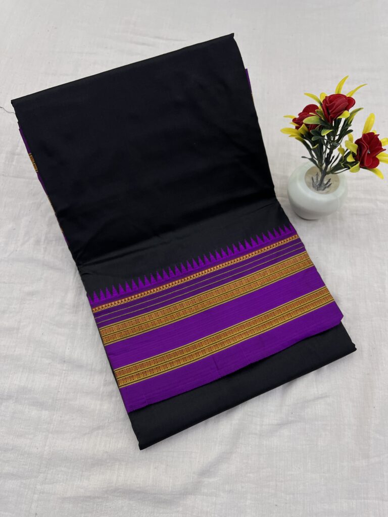 Narayanpet Pure Silk Plain Saree 25