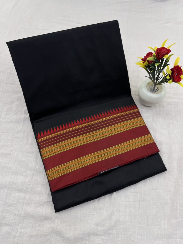Narayanpet Pure Silk Plain Saree 27