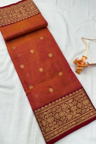 Chanderi Pure Katan Silk Saree 01