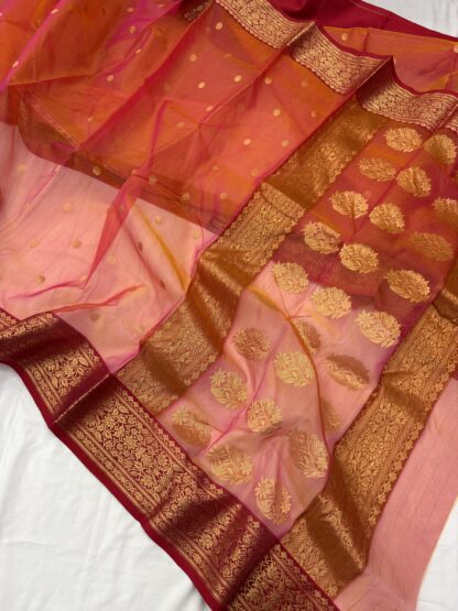 Chanderi Pure Katan Silk Saree 01
