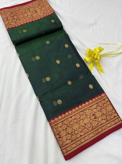 Chanderi Pure Katan Silk Saree 02