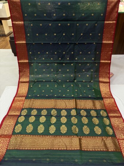 Chanderi Pure Katan Silk Saree 02