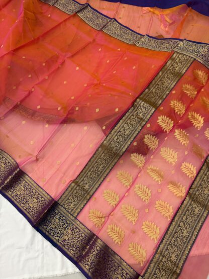 Chanderi Pure Katan Silk Saree 05