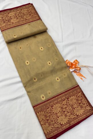 Chanderi Pure Tissue Silk Saree 01