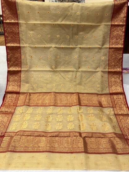 Chanderi Pure Tissue Silk Saree 01
