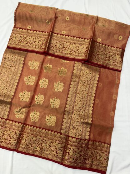 Chanderi Pure Tissue Silk Saree 02