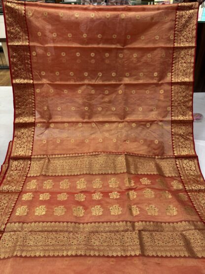 Chanderi Pure Tissue Silk Saree 02