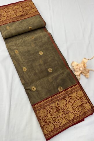 Chanderi Pure Tissue Silk Saree 03