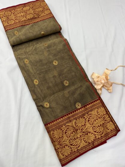 Chanderi Pure Tissue Silk Saree 03