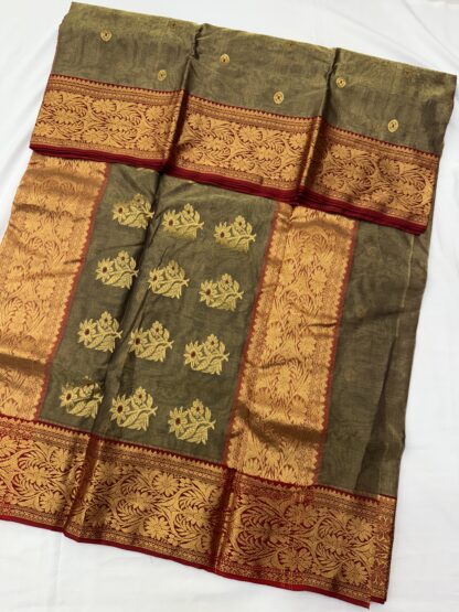 Chanderi Pure Tissue Silk Saree 03
