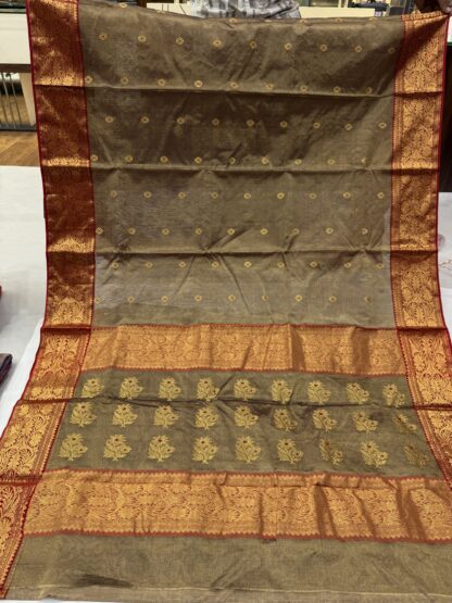 Chanderi Pure Tissue Silk Saree 03