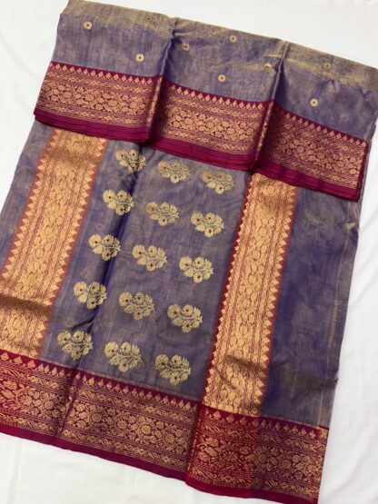 Chanderi Pure Tissue Silk Saree 04