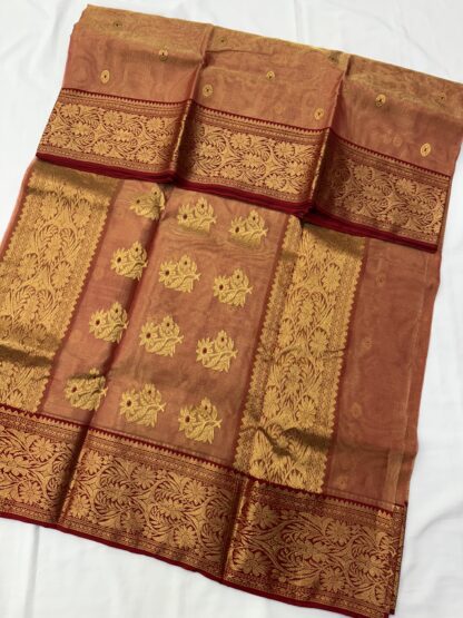 Chanderi Pure Tissue Silk Saree 05