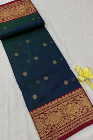 Chanderi Pure Katan Silk Saree 08
