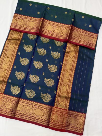 Chanderi Pure Katan Silk Saree 08