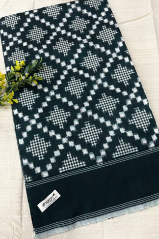 Greeny Telia Rumal Cotton Saree