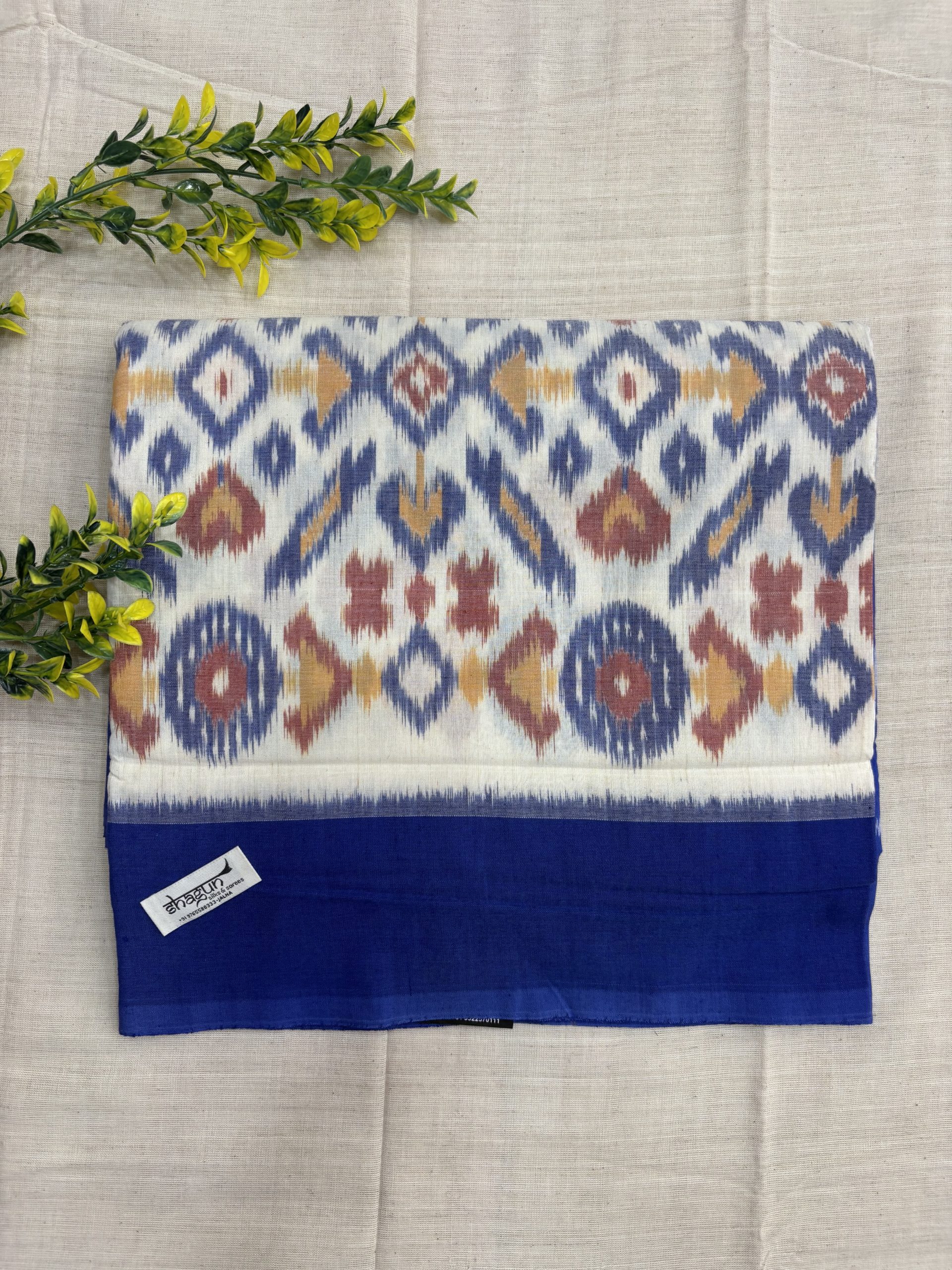 Pure Ikkat Handloom Cotton Saree 01