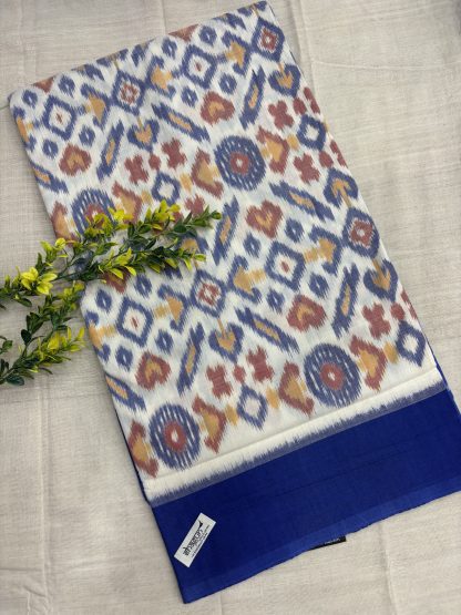 Pure Ikkat Handloom Cotton Saree 01