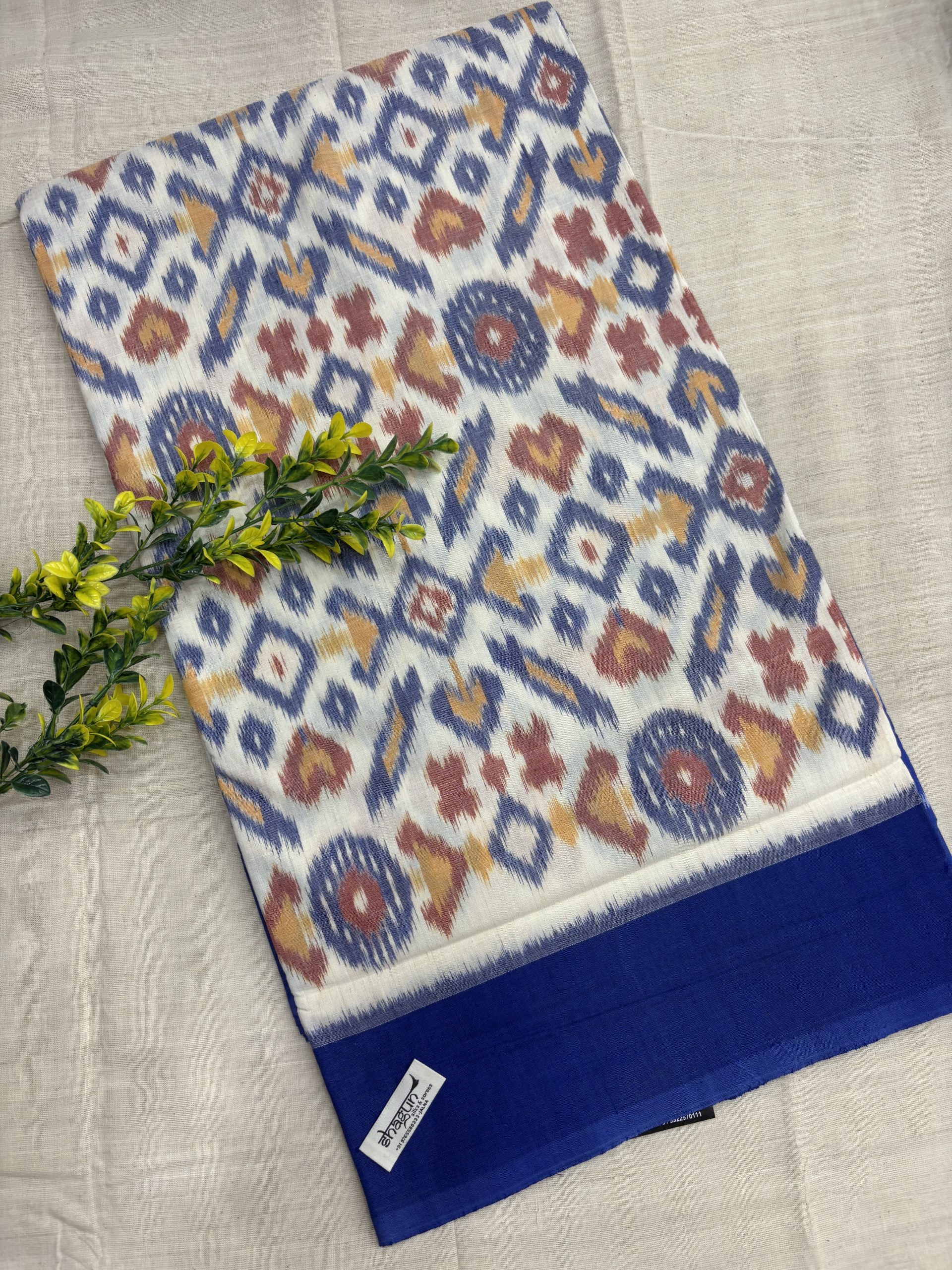 Pure Ikkat Handloom Cotton Saree 01