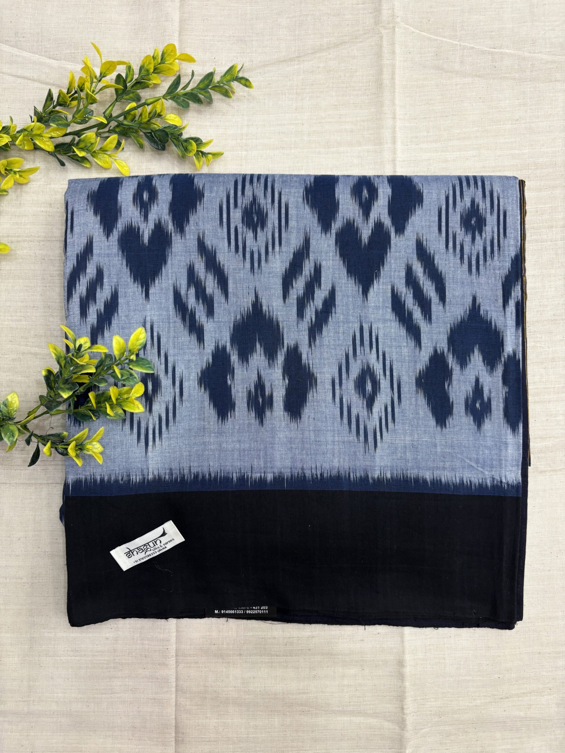 Pure Ikkat Handloom Cotton Saree 02