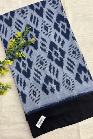 Pure Ikkat Handloom Cotton Saree 02