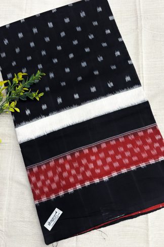 Pure Ikkat Handloom Cotton Saree 03